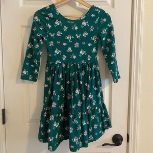Janie and Jack Teal Floral Dress